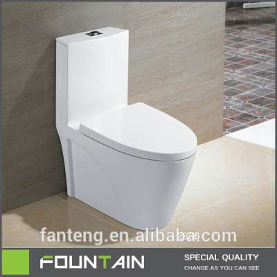 Hot Sale Toilet with Tank Environmental Ceramic Hotel One Piece Toilet